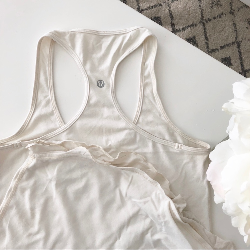 lululemon || ruffled up CRB || angel wing || sz 6